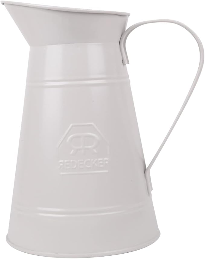 White Metal Pitcher