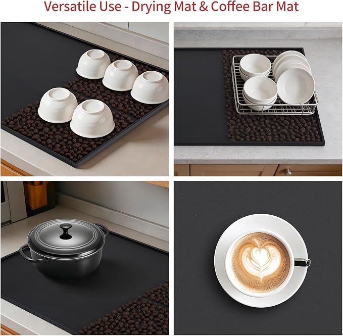 Two-color design with a flat surface and beans