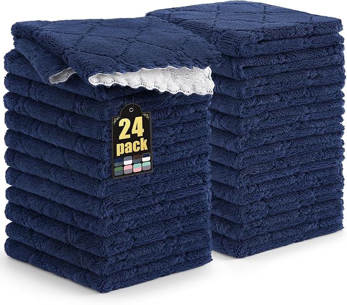Navy Blue & White