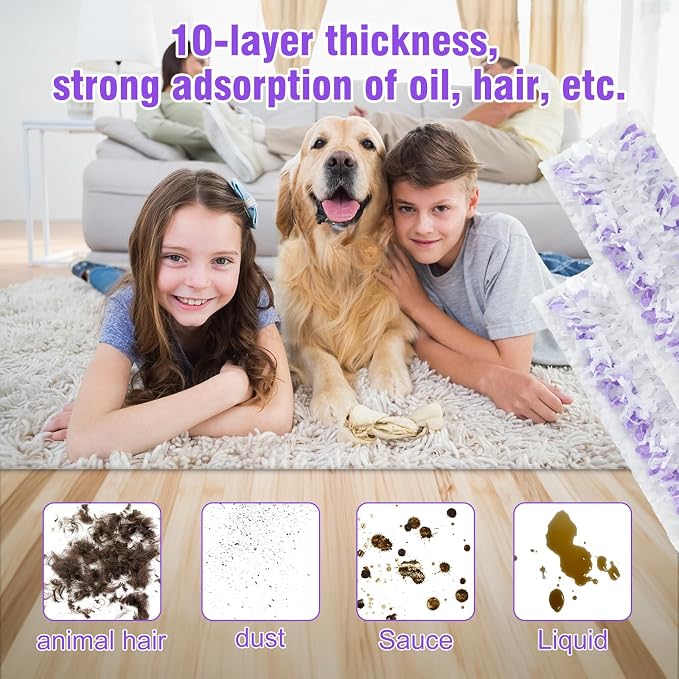 60 Pieces Purple