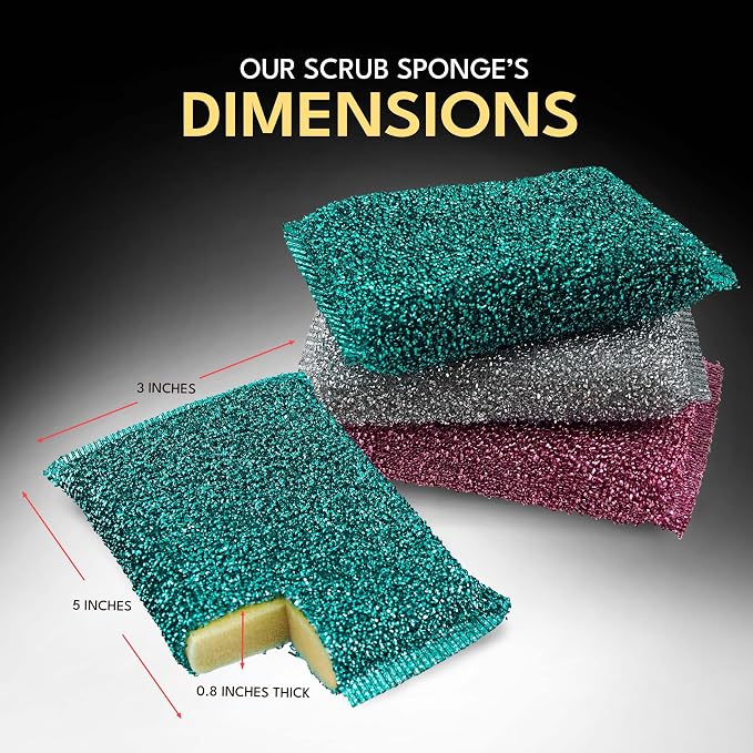 Splendid Scrub Sponge Value 10pk