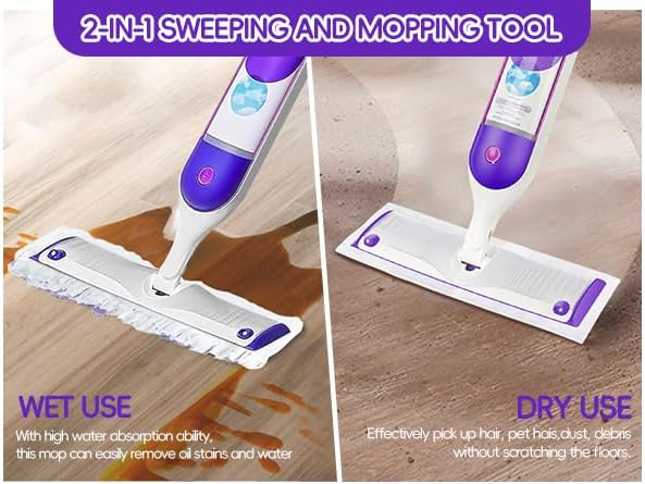 Purple 32 Mop Pads