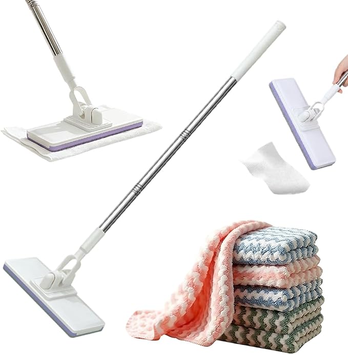 1 Mop 5 Cloth