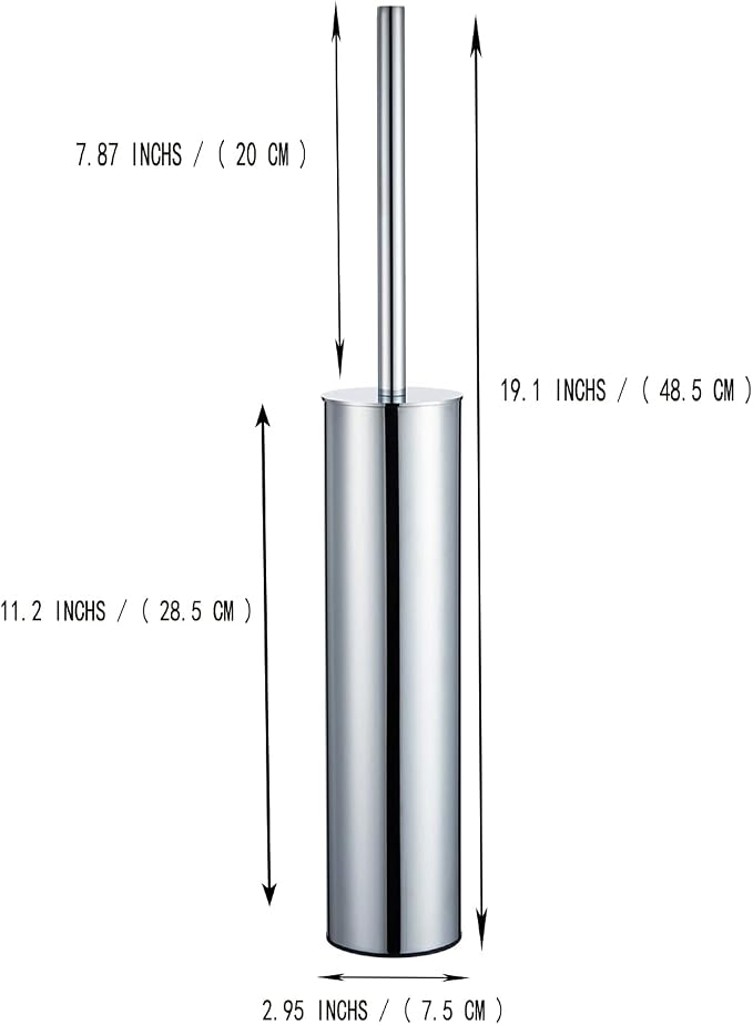 19-inch Round High Polished Chrome