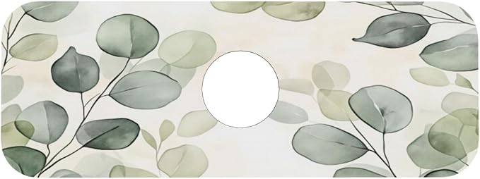 Watercolor Eucalyptus Leaves