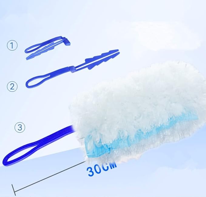 1 Handle, 12 Dusters(giving Short Shank)