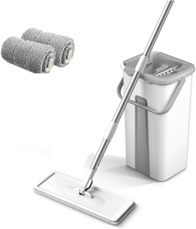 Bucket-mop-2cloth