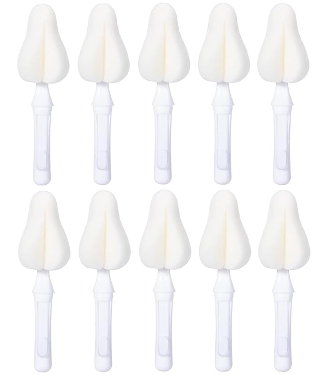 10pcs White