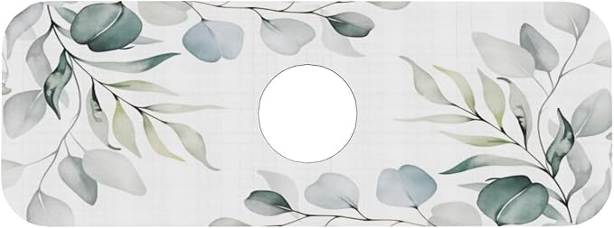 Watercolor Eucalyptus Leaves And Branches