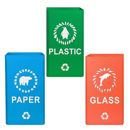 A set of three color