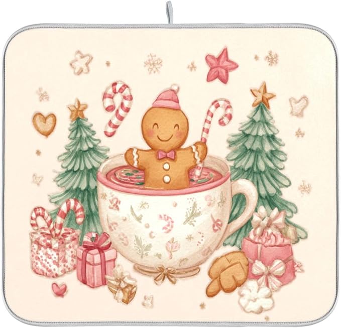 gingerbread man cup of tea