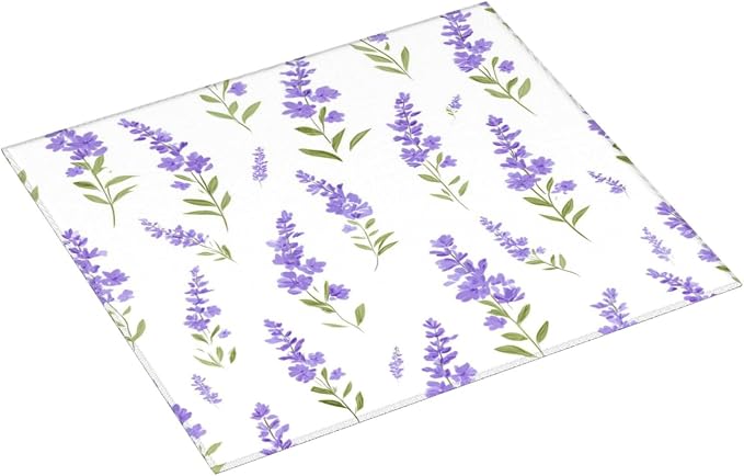 Lavender White Pattern