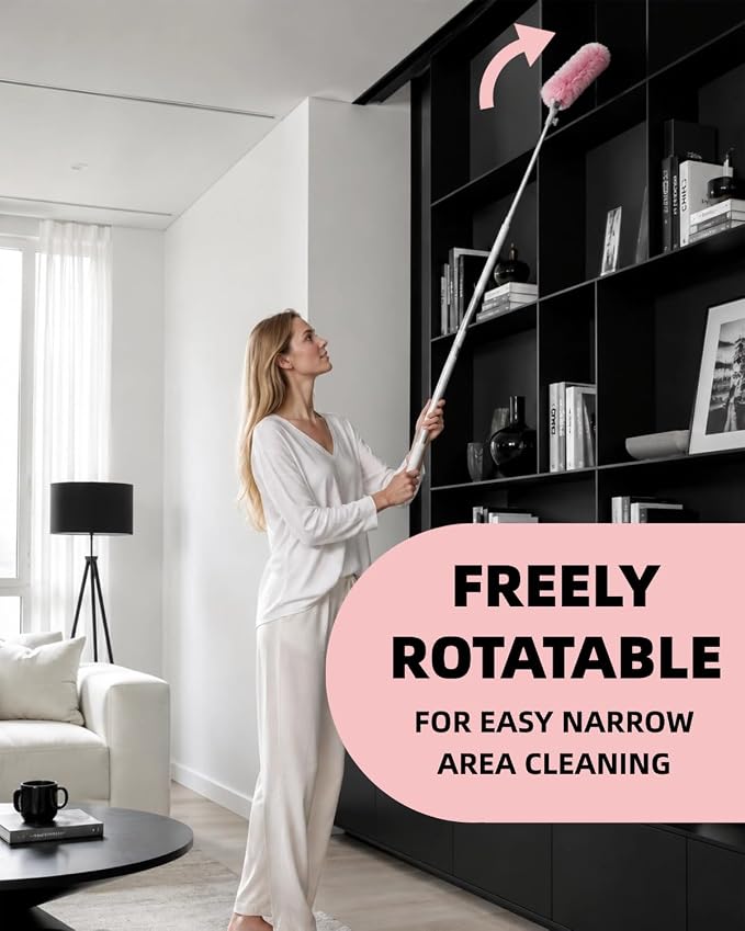 50 Pink Refills + Extended Handle
