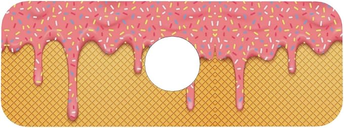 Ice Cream Waffle Cherry Flavor Yummy Summer Dessert