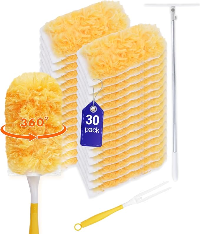 30+2 Pack(orange 6ft Handle&short Handle)