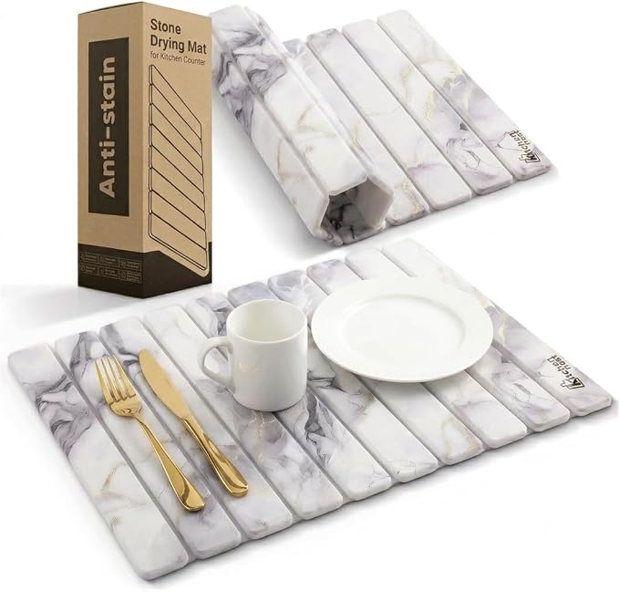 Light Gray-Gold Marble