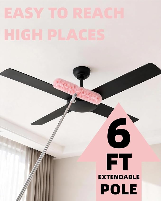 50 Pink Refills + Extended Handle