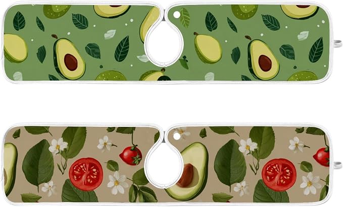 Green Avocado Tomato Leaves