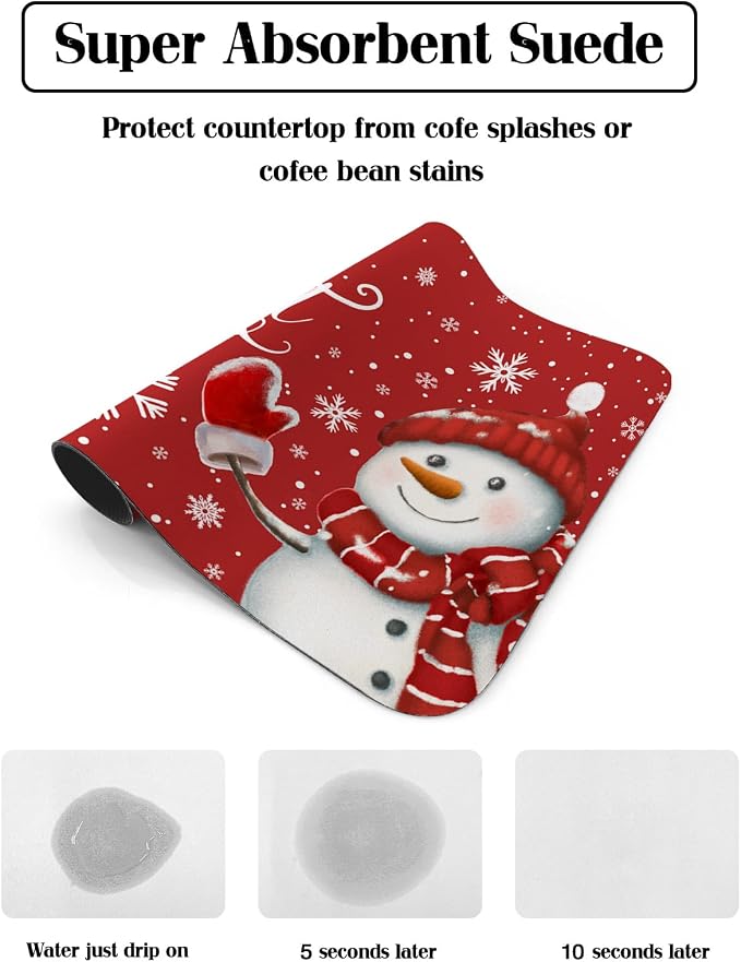 Red Snowman
