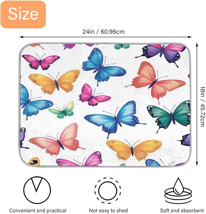Colorful Butterfly Flying