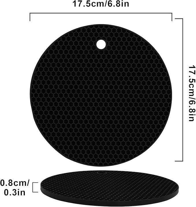 03 Deep Gray + Black Round