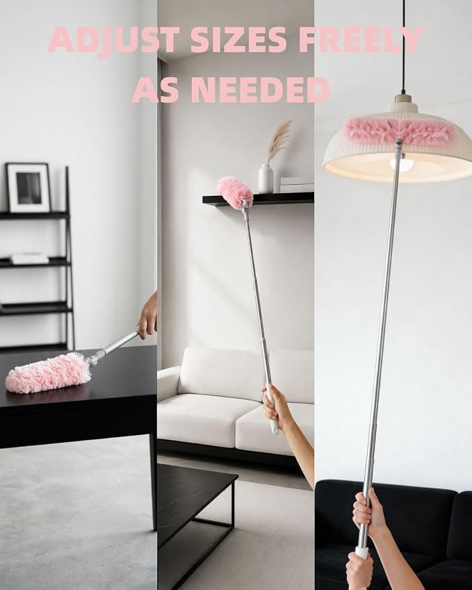 50 Pink Refills + Extended Handle