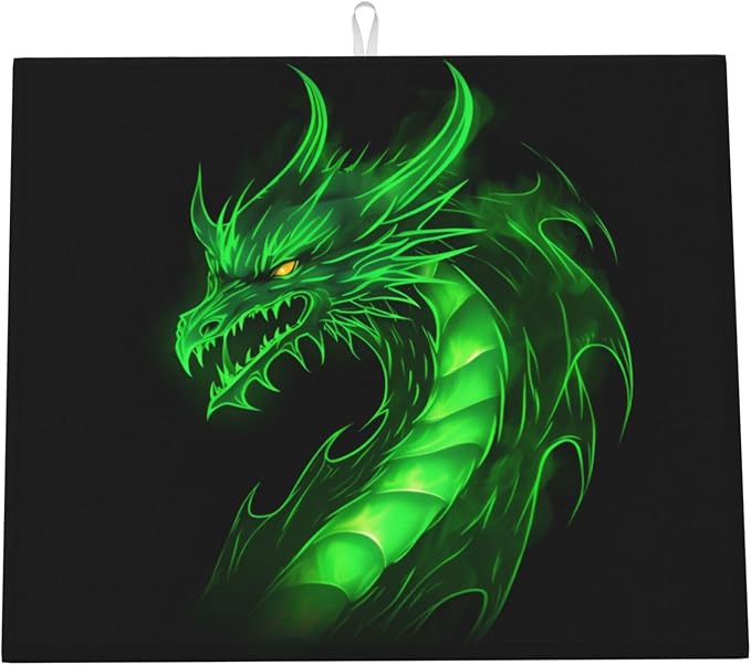 Green Glowing Dragon