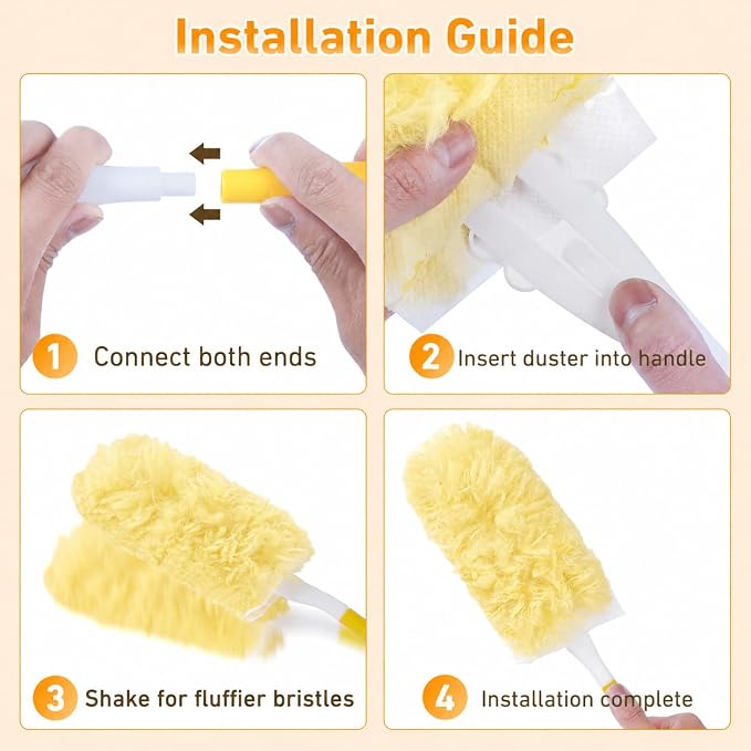50 Refills & 1 Short Handle