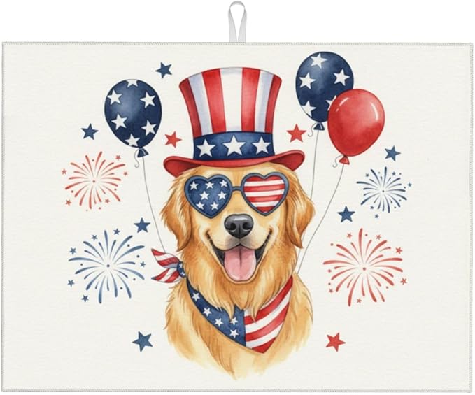Cute Dog 4th July Patriotic 18