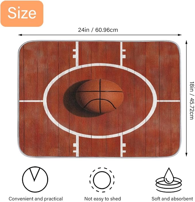 Basketball White Line