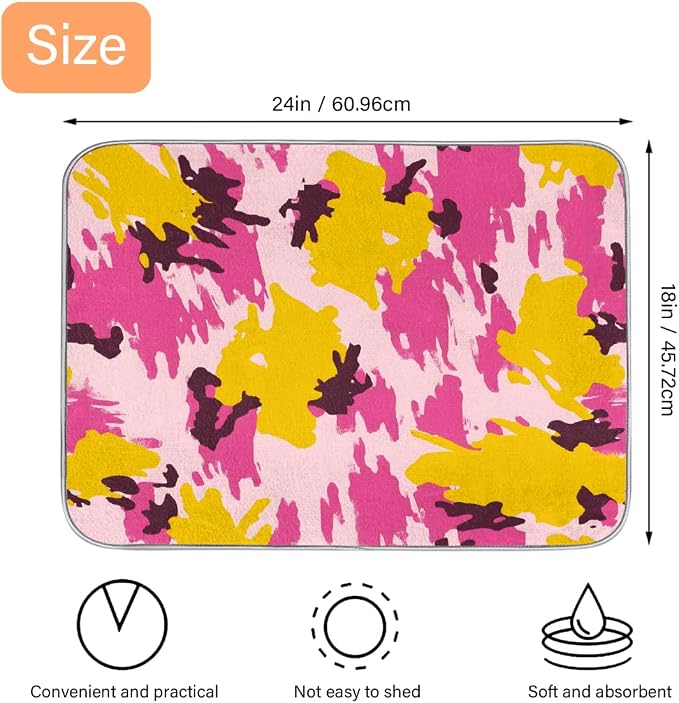 Pink Yellow Print