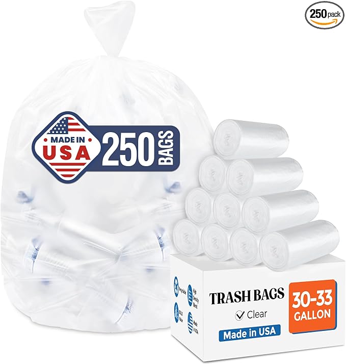 33Gal-250Ct(Clear)