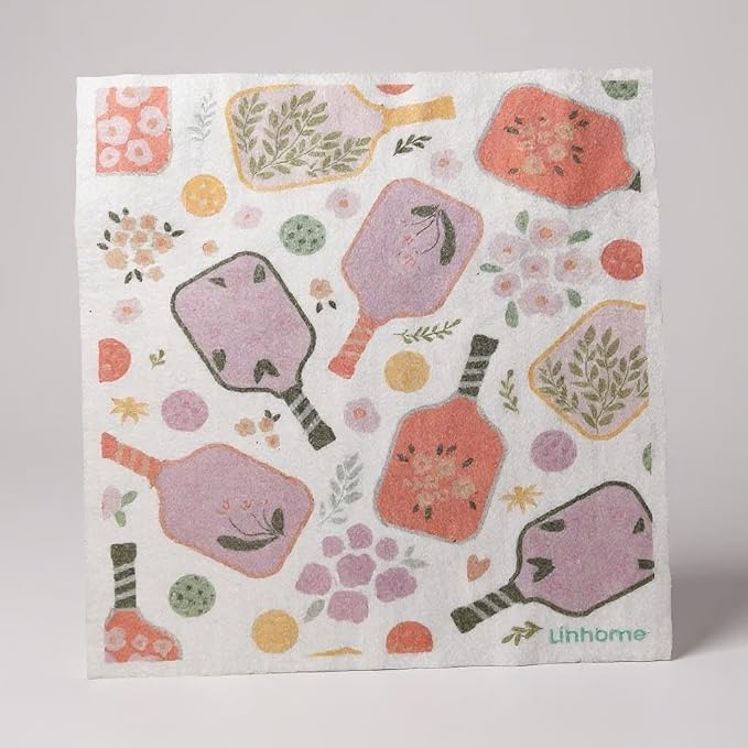 Floral Pickleball Paddle
