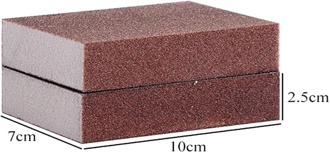 10pcs Brown Sponges