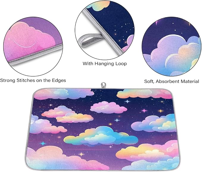 Colorful Cartoon Clouds
