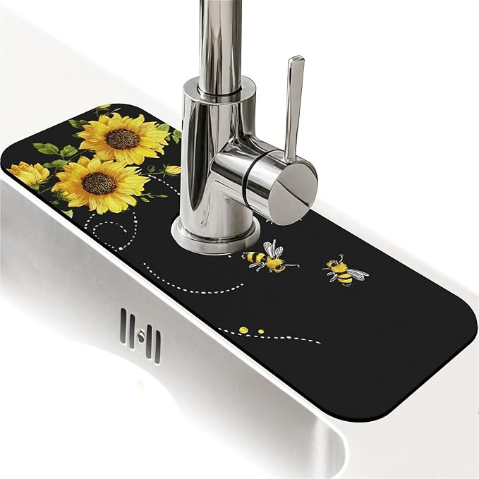 sunflowers-and bees-