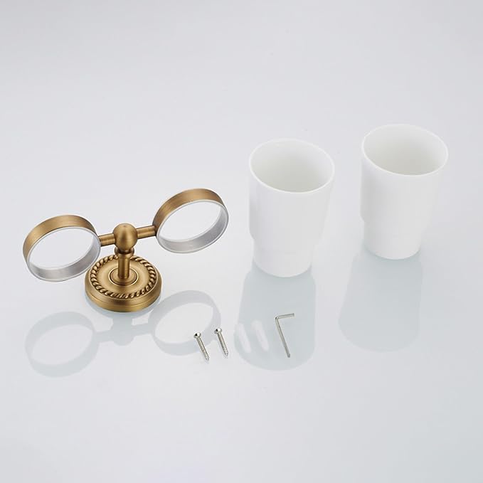 Double Toothbrush Holder