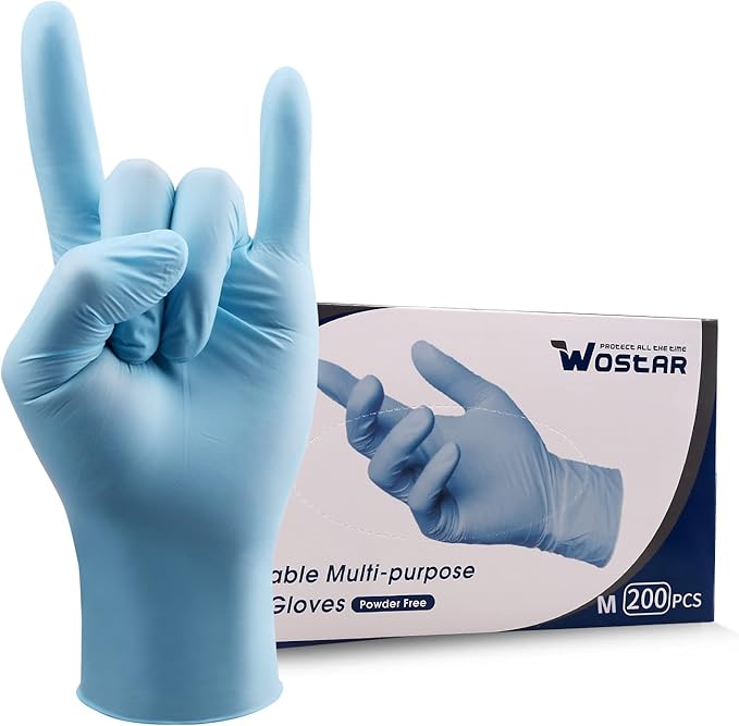 Blue Medium 4mil 200pcs