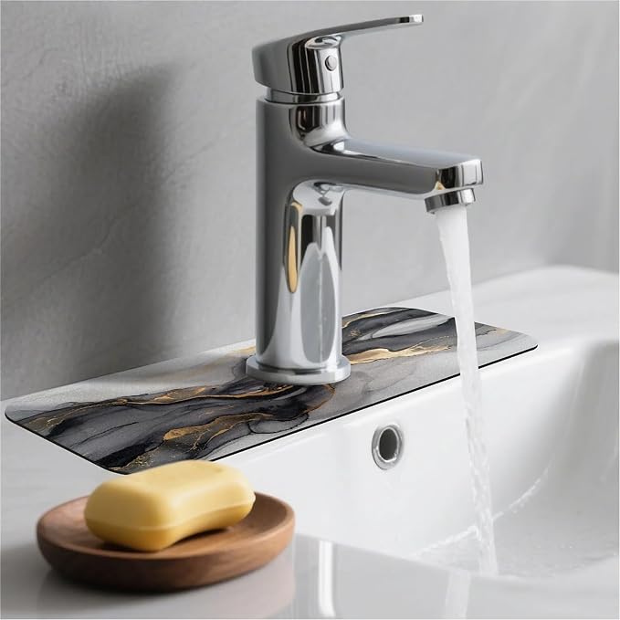 Black And Gold Marble