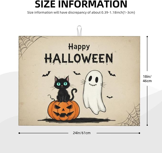 Happy Halloween Cat Pumpkin Ghost 6