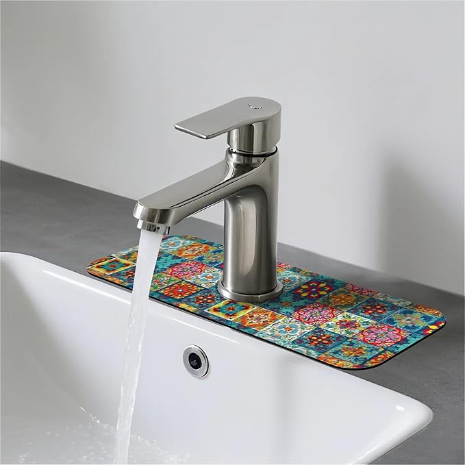 Retro mosaic bohemian style