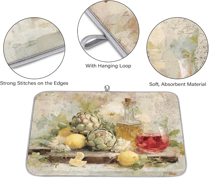 Rustic Vintage Wine Lemon