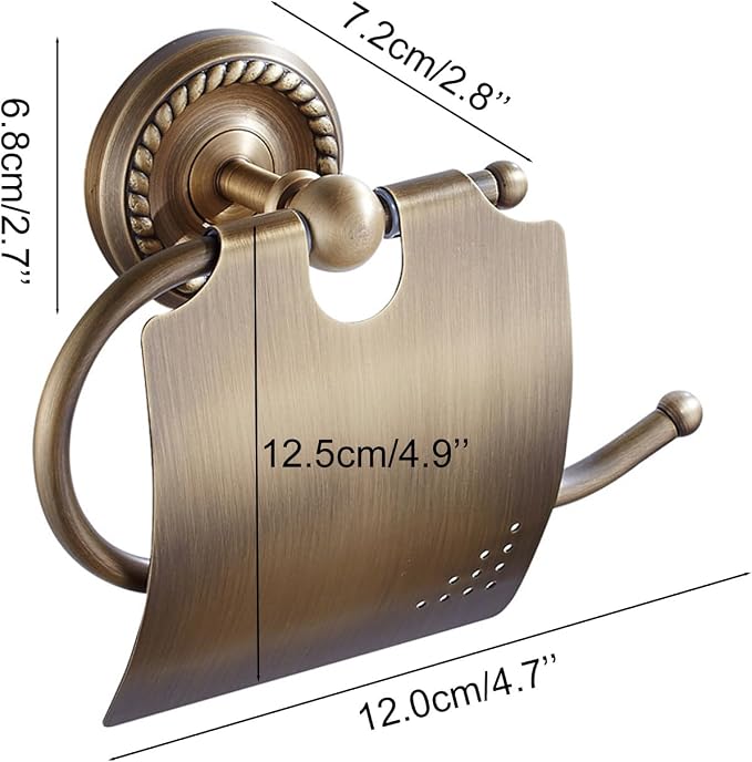 Toilet Paper Holder Withlid