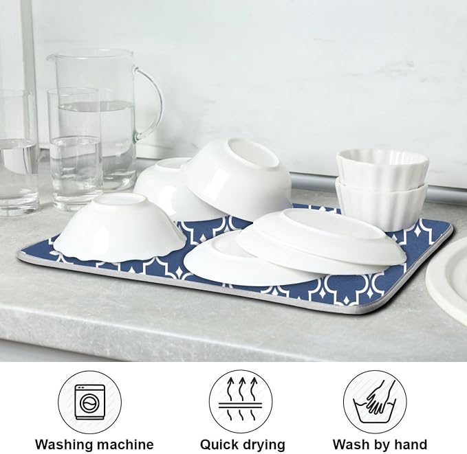 Navy Blue Moroccan