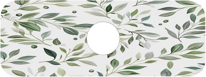 Green Leaf Watercolor Botanical