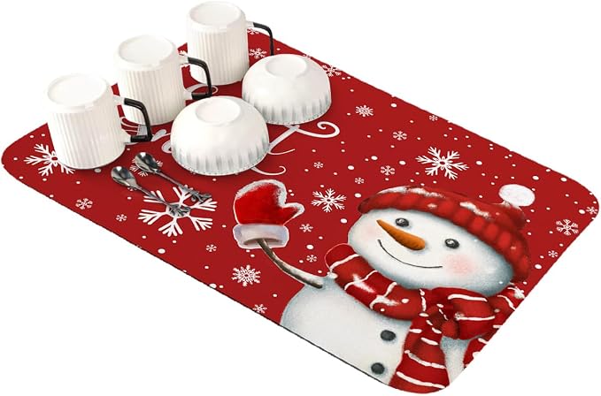 Red Snowman