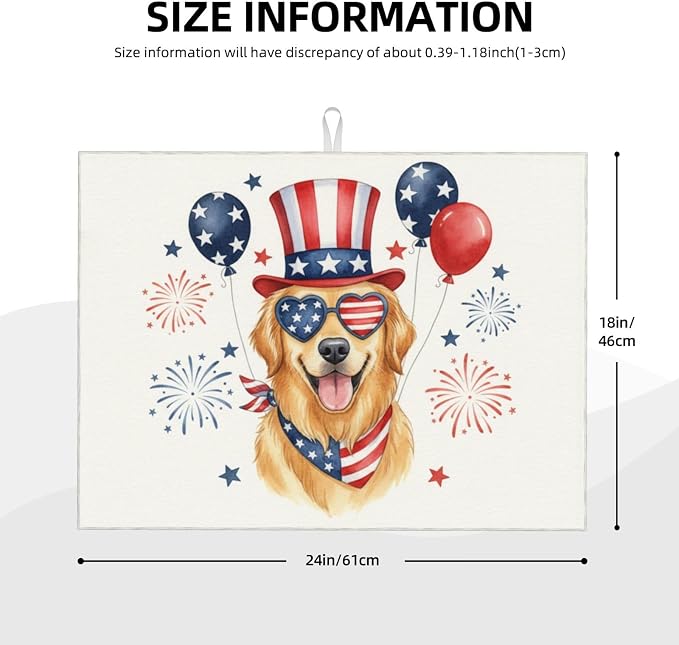 Cute Dog 4th July Patriotic 18