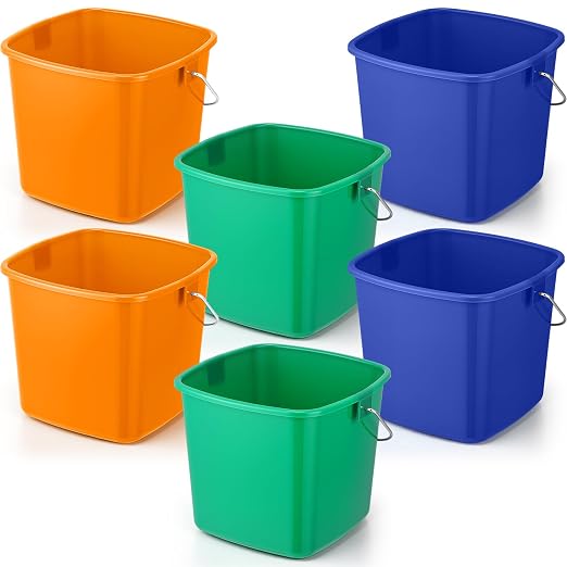 Orange, Green, Blue