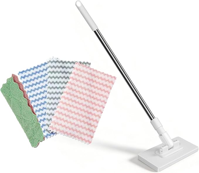 1* Mini Mop+ 4* Reusable Cloths