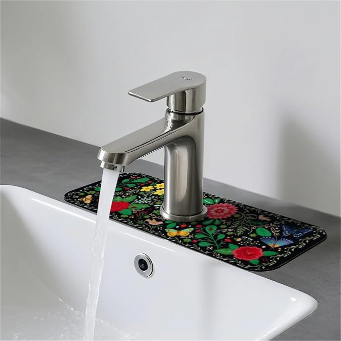 Boho Botanical Black